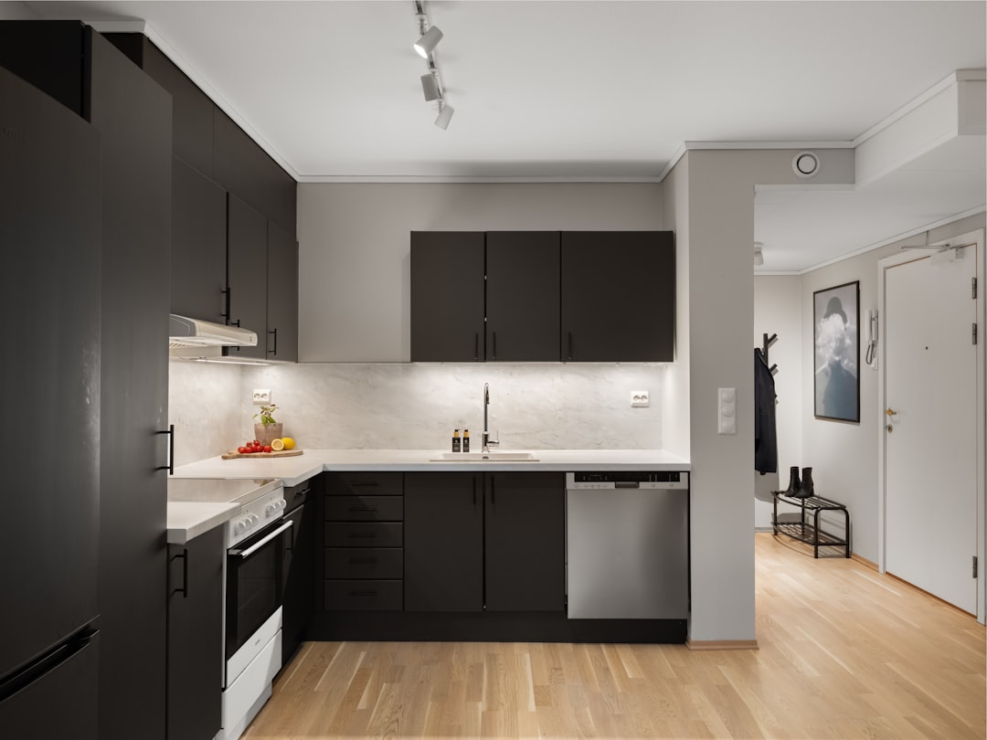 Side-by-side comparison photo concept of standard vs upgraded interior finish packages.